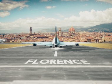 Vliegen naar Florence